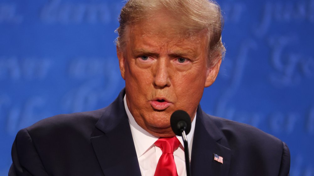 Donald Trump at final presidential debate 2020