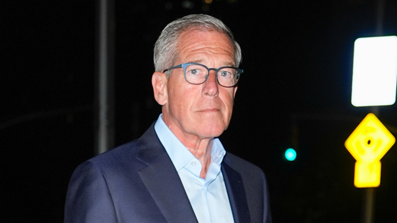 Brian Williams wearing glasses