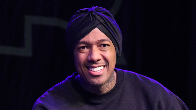 Nick Cannon smiling