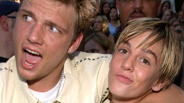 Nick and Aaron Carter