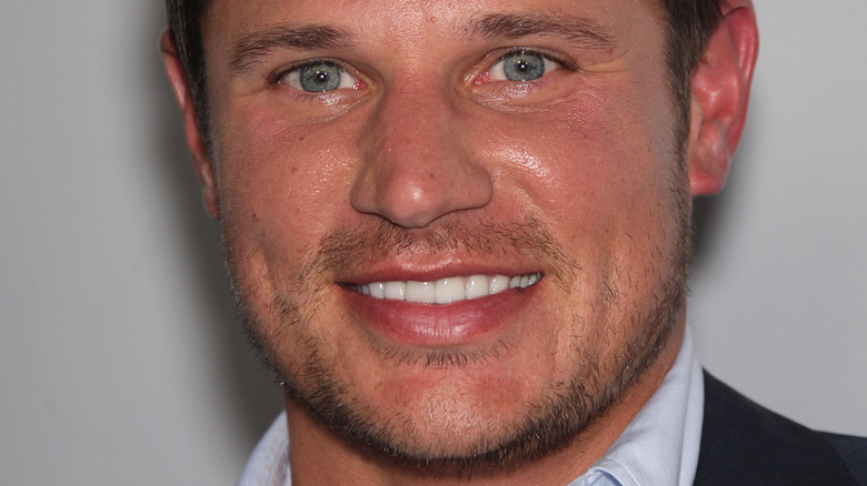 Nick Lachey smiling