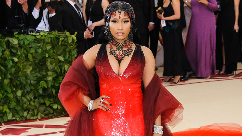 Nicki Minaj at the 2018 Met Gala