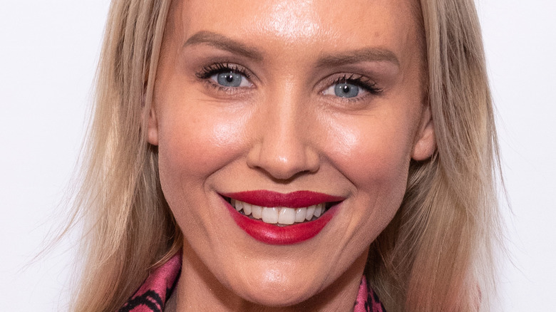 Nicky Whelan on red carpet