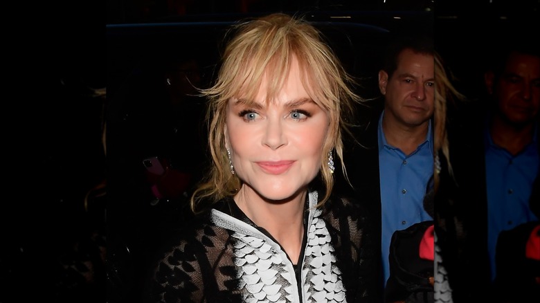 Nicole Kidman smiling