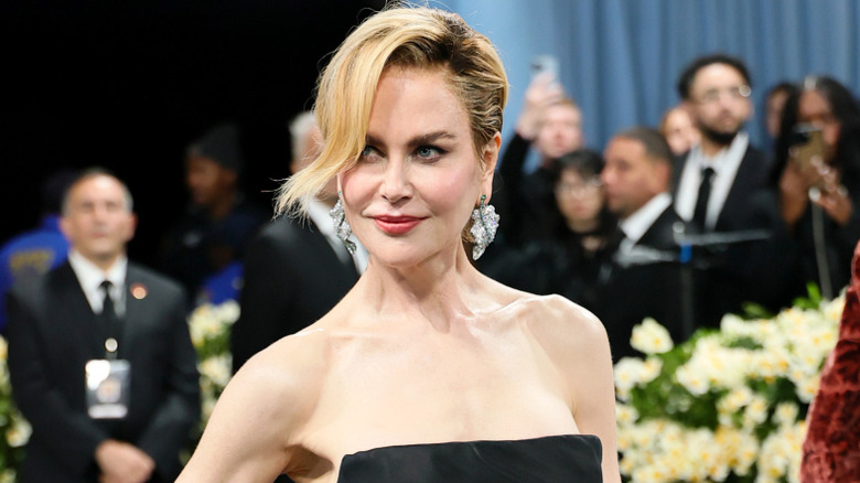 Nicole Kidman with slight smile at 2025 Met Gala