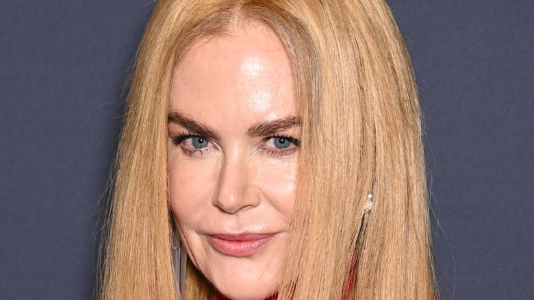 Nicole Kidman smiling to the camera