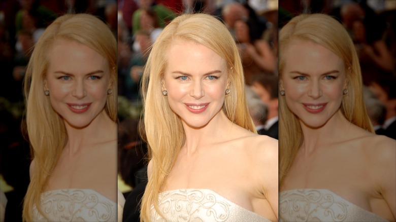 Nicole Kidman with very light hair in the mid-2000s