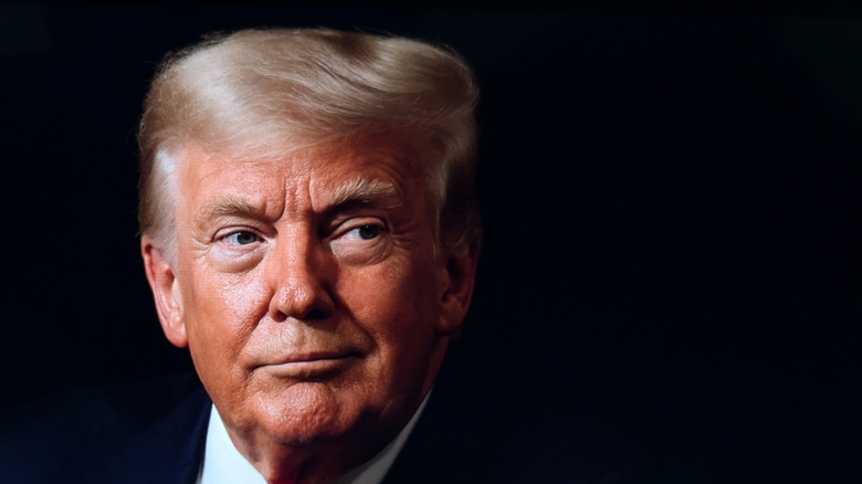 Donald Trump smiling