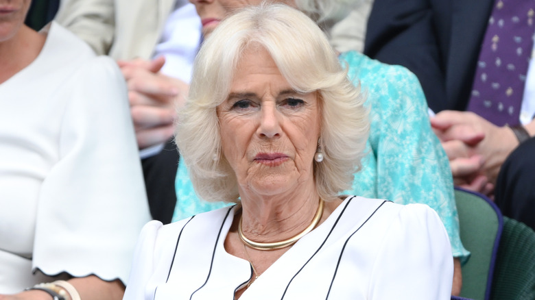 Camilla, Queen Consort at Wimbledon 2023