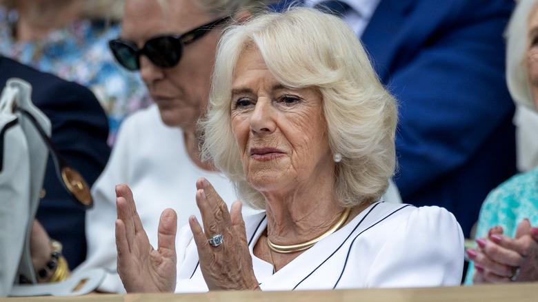 Camilla, Queen Consort at Wimbledon 2023
