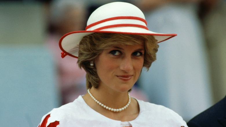 Princess Diana smiling