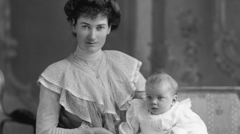 Alice, Duchess of Gloucester as a baby