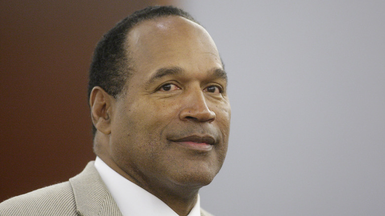 O.J.Simspon smiling