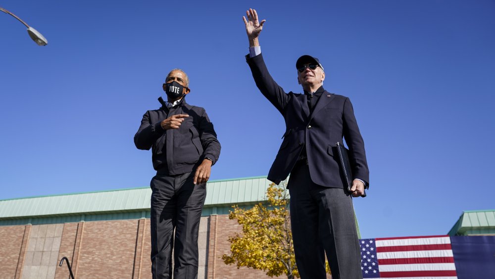 Barack Obama and Joe Biden