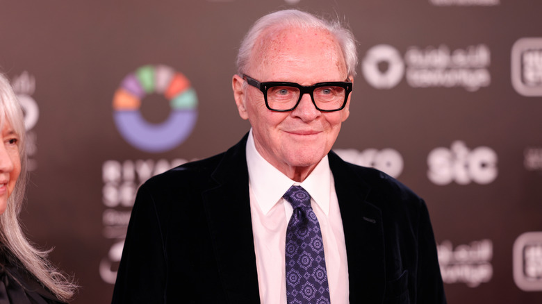 Anthony Hopkins neutral expression