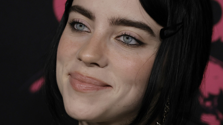 Billie Eilish smiling