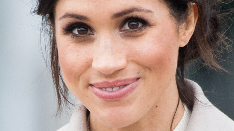 Meghan Markle smiling