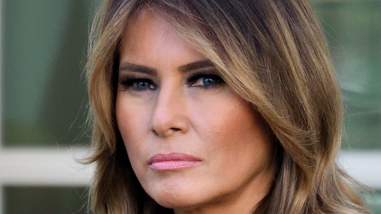 Melania Trump close up 