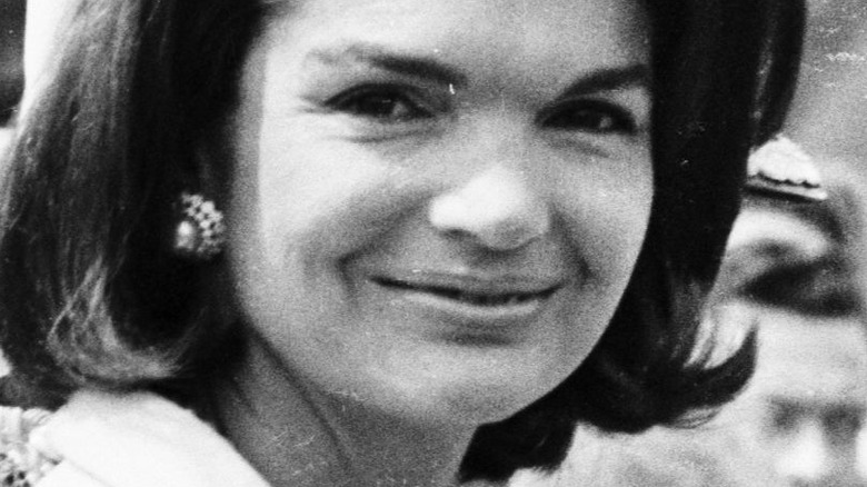 Jackie Kennedy smiling 