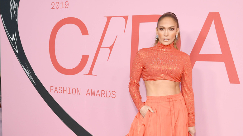 Jennifer Lopez at the 2019 CFDA Awards