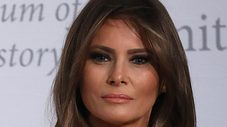 Melania Trump smiling 