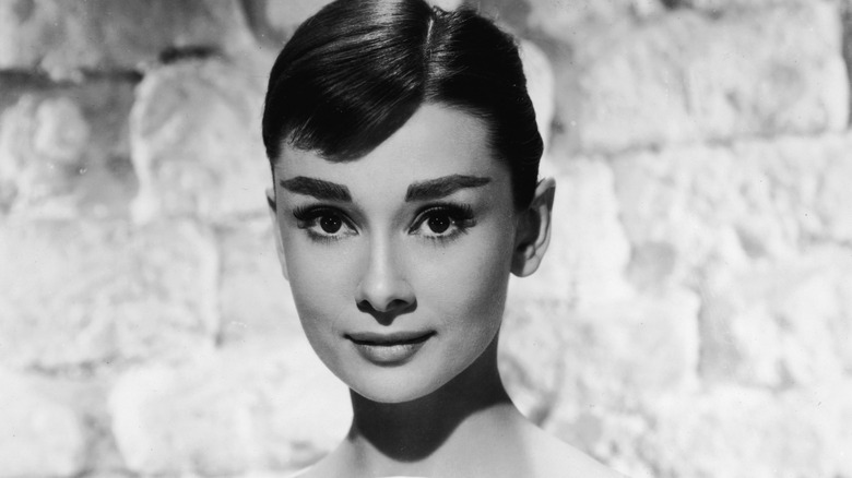 Audrey Hepburn smiling