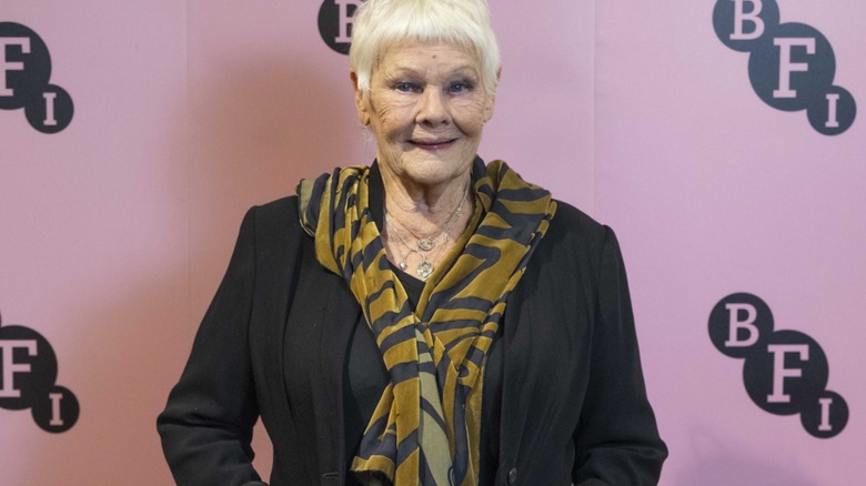 Dame Judi Dench attending a reception following Sir Richard Eyre In Conversation at BFI Southbank