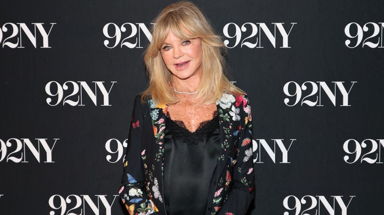 Goldie Hawn attending Goldie Hawn in Conversation with Jonathan Haidt.