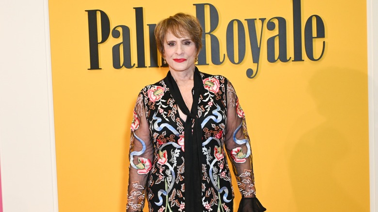 Patti LuPone attending Apple TV's Palm Royale Season 2 celebration.