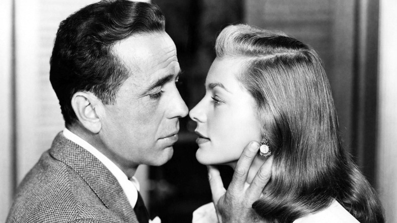 Humphrey Bogart & Lauren Bacall in a scene from "Dark Passage"