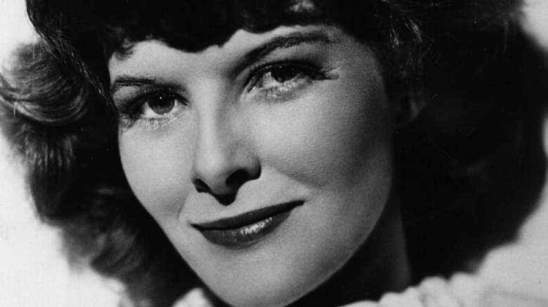 Katharine Hepburn closeup 