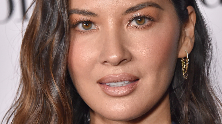 close up of Olivia Munn