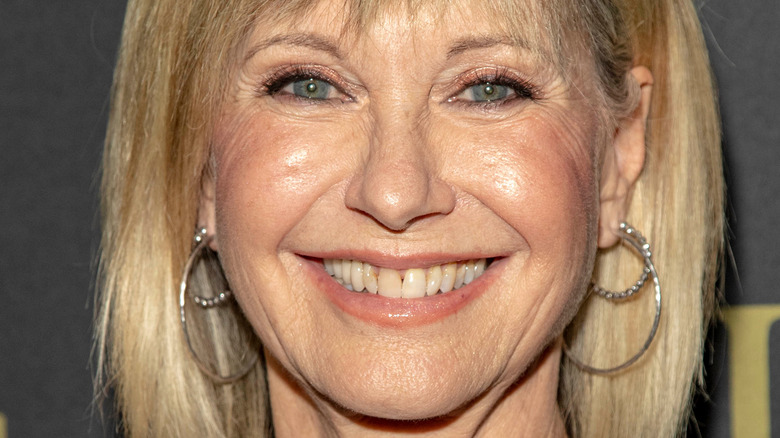 Olivia Newton John smiling 