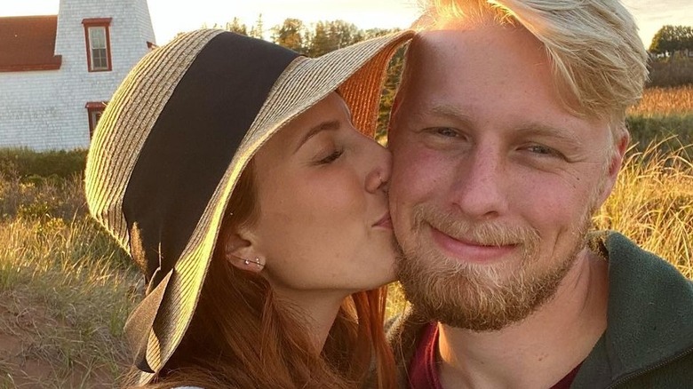 Ethan and Olivia Plath take a selfie
