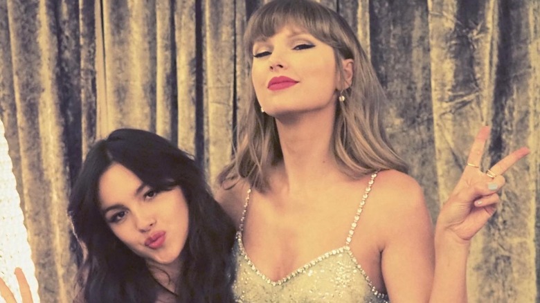 Taylor Swift and Olivia Rodrigo together