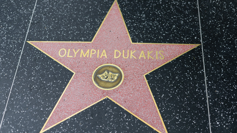 Olympia Dukakis star on Hollywood Walk of Fame