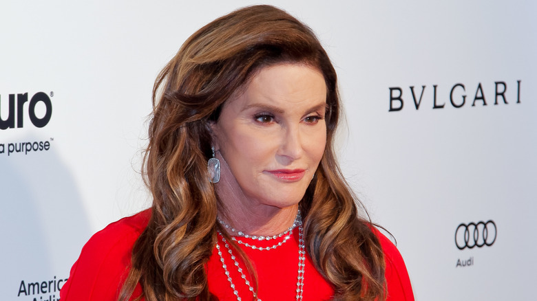 Caitlyn Jenner at the Elton John AIDS Foundation Oscars Party