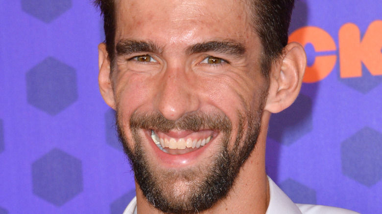 Michael Phelps close-up