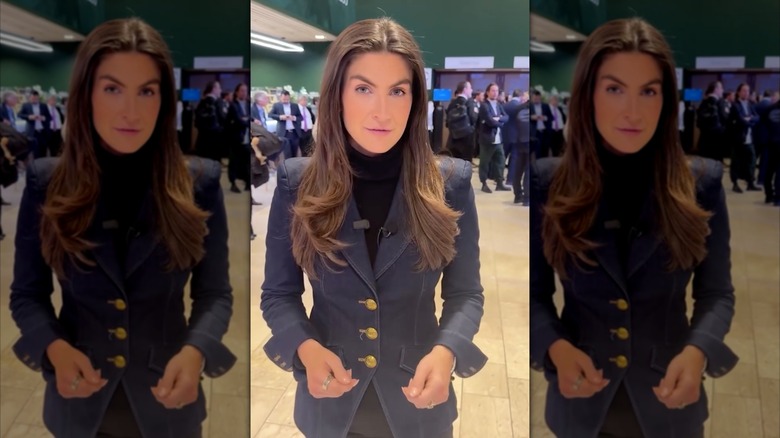 Kaitlan Collins in denim