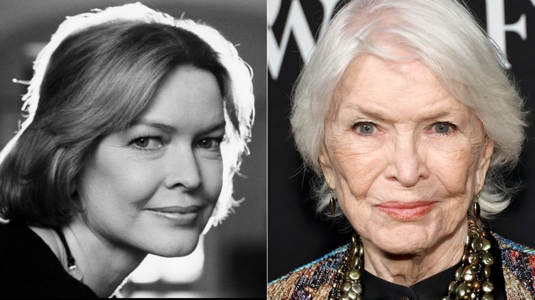 Headshot of Ellen Burstyn in thr 1970s and Ellen Burstyn in 2026