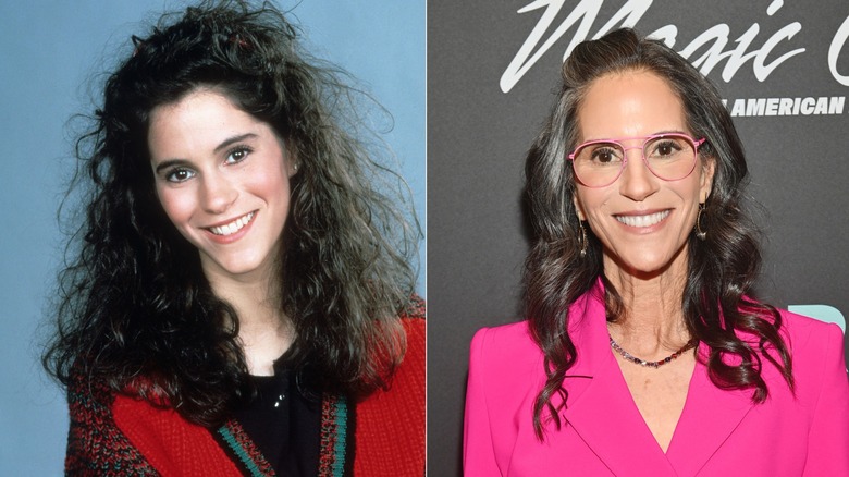 Jami Gertz in the '80s and now