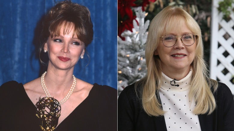 Shelley Long in the '80s and now