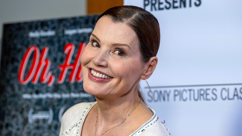 Geena Davis smiling at an event