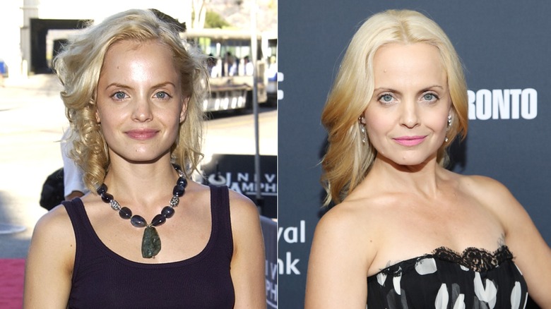 Mena Suvari in the '00s and now