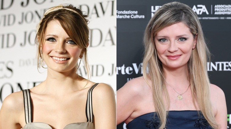 Mischa Barton in the '00s and now