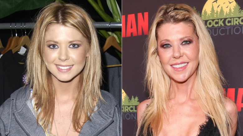 Tara Reid in the '00s and now
