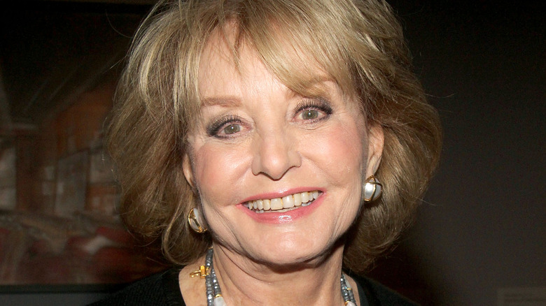 Barbara Walters smiling 