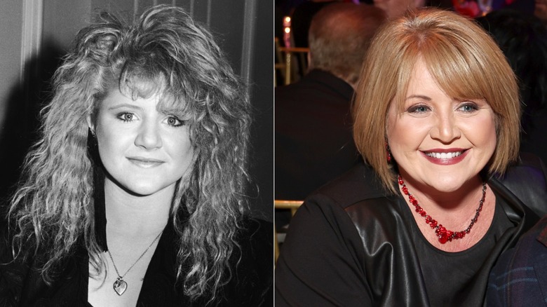 Split image of Tina Yothers in 1988 & at 2023's A Funny Thing Happened on the Way to Cure Parkinson's