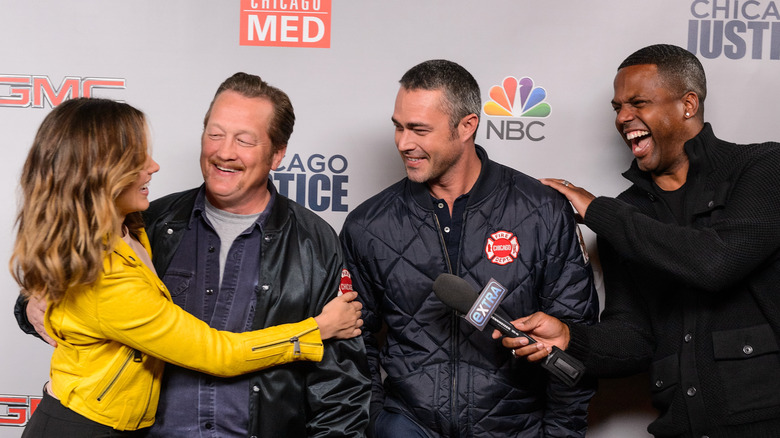 Sophia Bush, Christian Stolte and Taylor Kinney