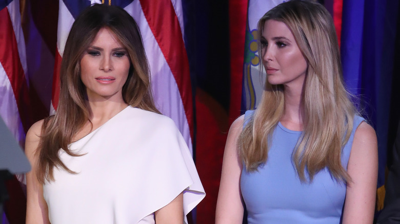 Melania Trump and Ivanka Trump